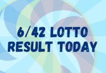 6/42 Lotto Result Today