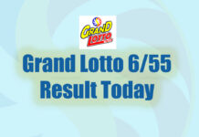 Lotto result grand Lotto 4D