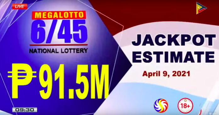 6/45 Megalotto Result 6/45 Megalotto Result