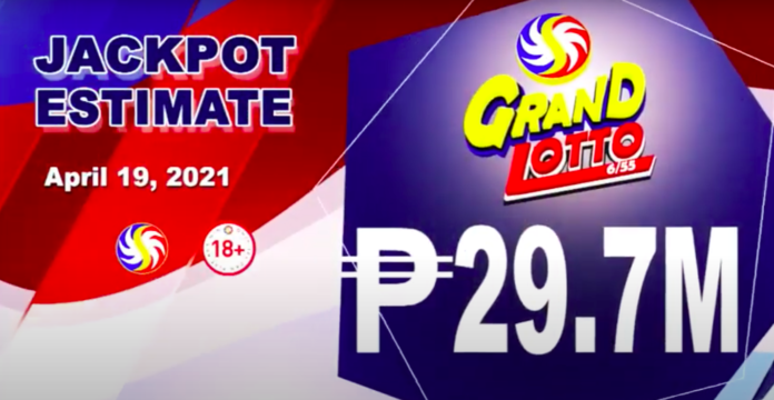 6/55 Grand Lotto Result