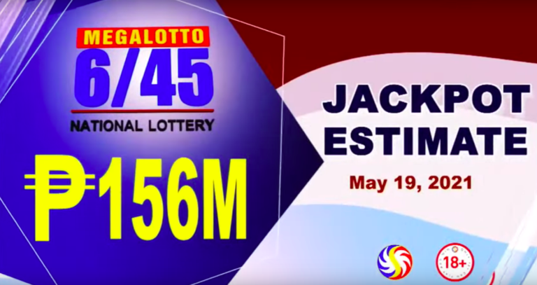 6/45 Megalotto Result Today May 19, 2021 Wednesday from PCSO