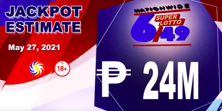 6/49 Super Lotto Result Today, May 27, 2021 Thursday from PCSO