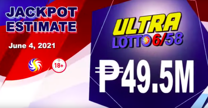 6/58 Ultra Lotto Result Today