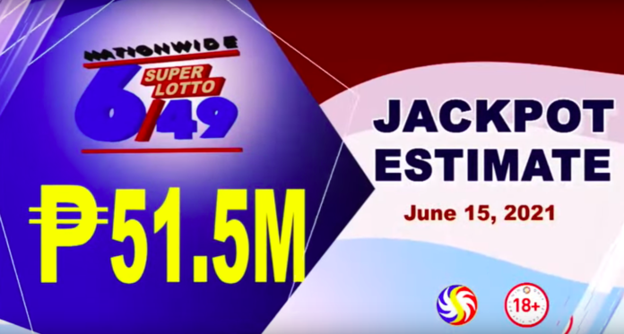 6/49 Super Lotto Result