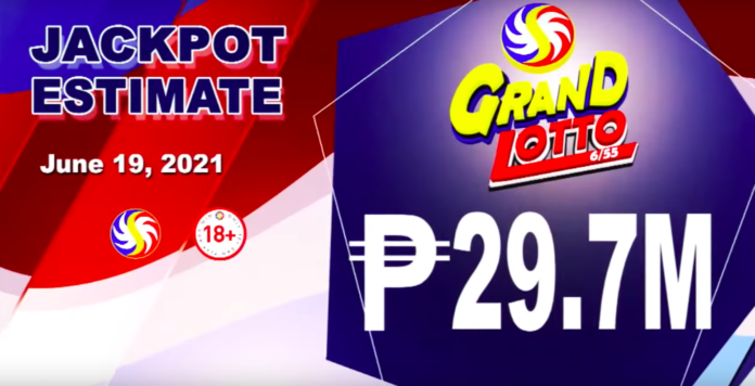 6/55 Grand Lotto Result 6/55 Grand Lotto Result