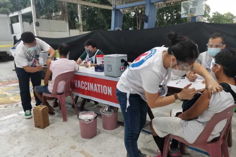 Gordon: Red Cross will not stop vaccination even during ECQ