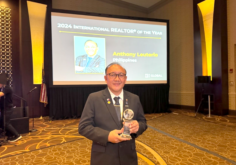 Pinoy Pride: Filipino Homes Founder and CEO Anthony Leuterio is 2024 Int’l Realtor of the Year